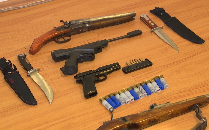 МВД: Изъяты две единицы незарегистрированного оружия