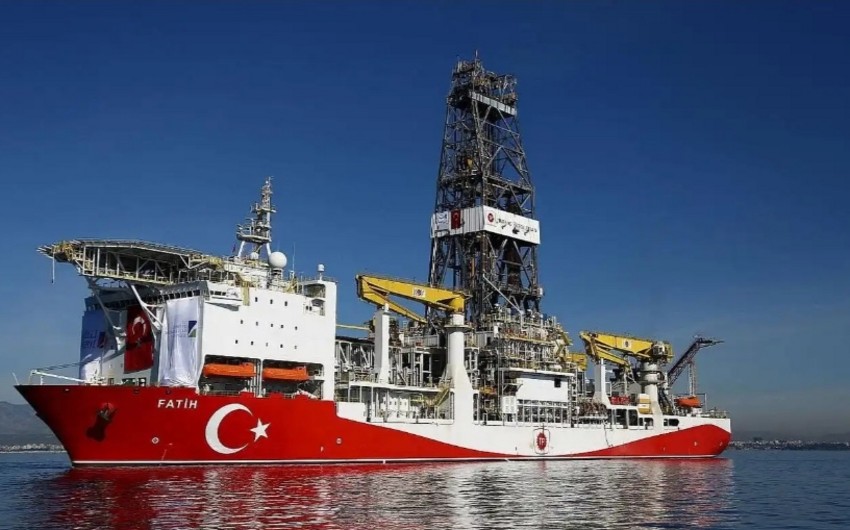 Türkiyə gəmisi Qara dənizdə yeni qazma işlərinə başladı
