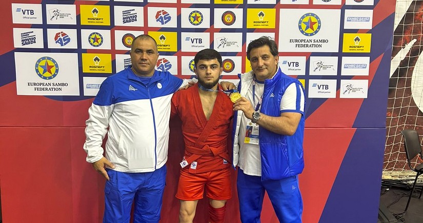 Азербайджанские самбисты завершили чемпионат Европы с тремя медалями