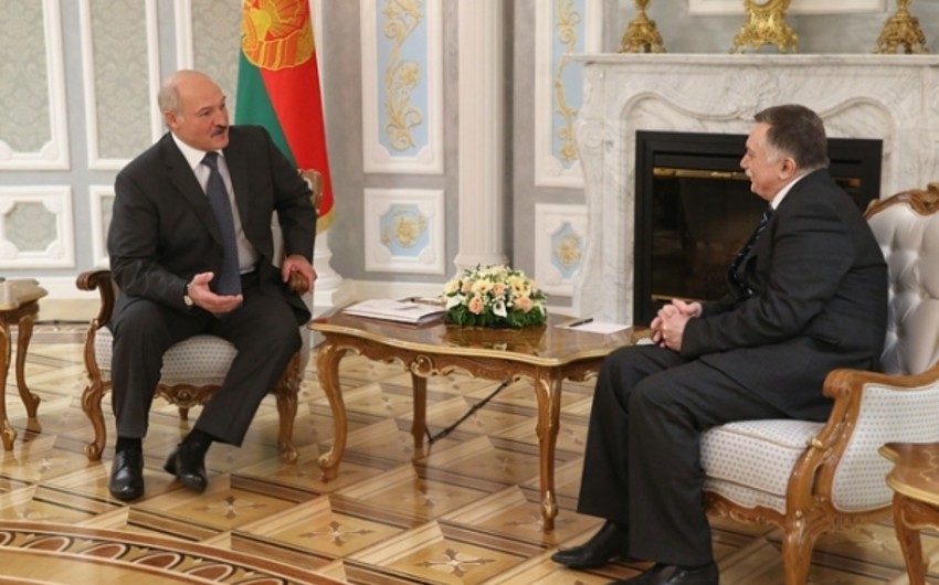 Президент Беларуси принял посла Азербайджана по случаю завершения его дипломатической миссии в этой стране