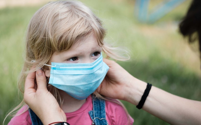 ÜST: 5 yaşından aşağı uşaqların maska taxmasına ehtiyac yoxdur