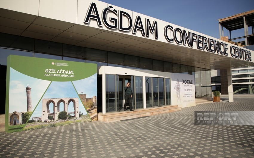 Foreign diplomats visit Agdam Conference Center 