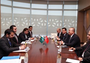 Главы МИД Турции и Пакистана встретились в Ташкенте в рамках заседания ОЭС