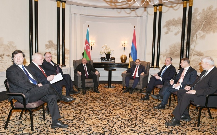 Tête-à-tête meeting of Azerbaijani President and Armenian Prime Minister ends - UPDATED