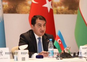 Hikmat Hajiyev: Statements about reaching agreement to create int'l mechanisms to protect rights&security of Armenians are false