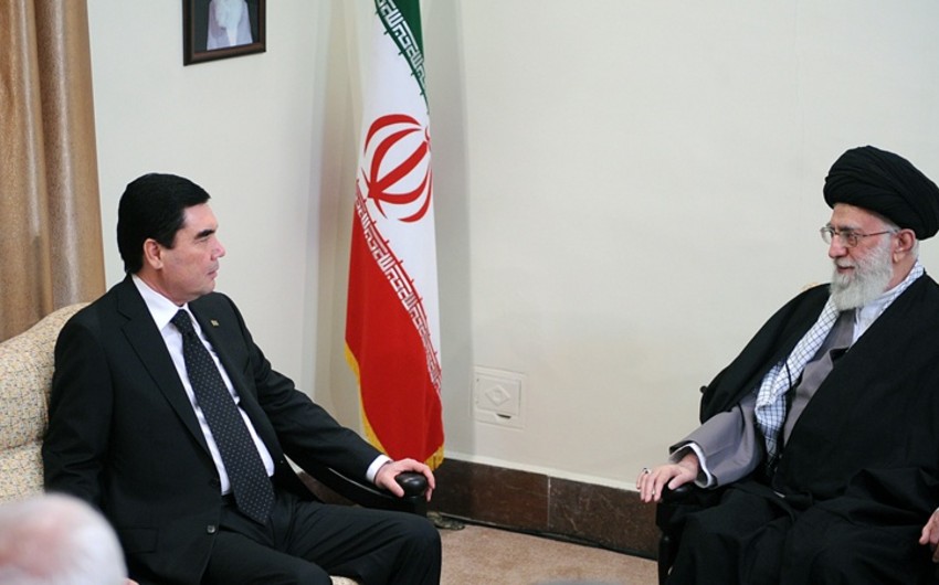 Turkmen President pays a visit to Iran