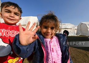 Telling photos from tent camp in Turkiye's quake-hit Kahramanmaras...