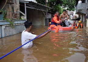 В Индонезии из-за наводнений погибли пять человек 