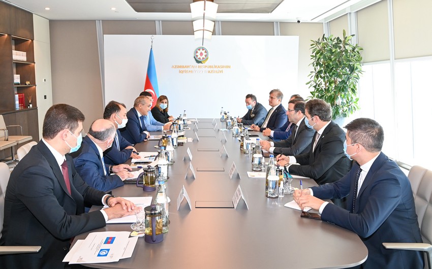 Azerbaijani Minister of Economy meets with OTS Secretary General