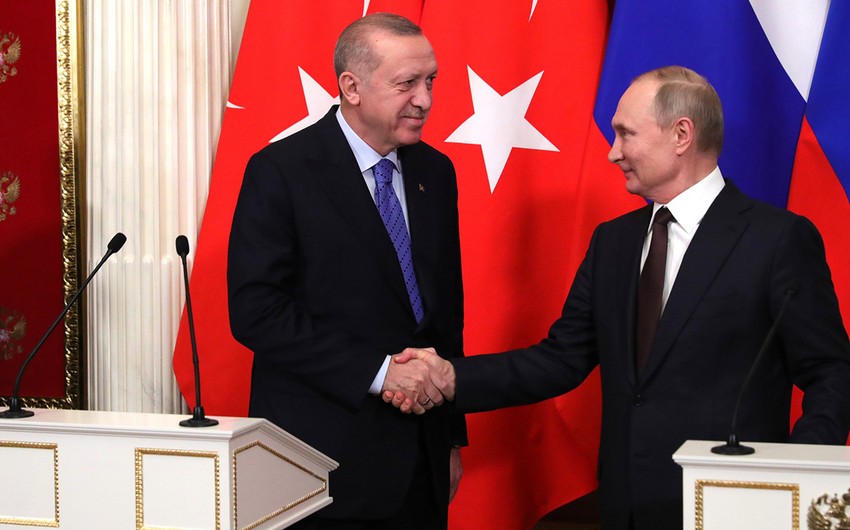 Putin Ərdoğana təşəkkür edib