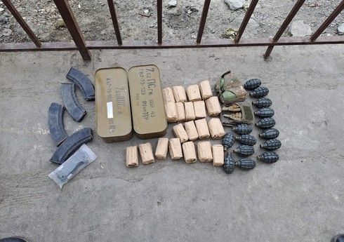 В Кяльбаджаре обнаружено 27 ручных гранат