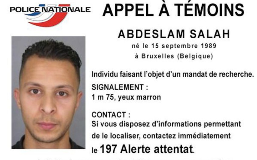 Подозреваемый в организации терактов в Париже объявлен в розыск