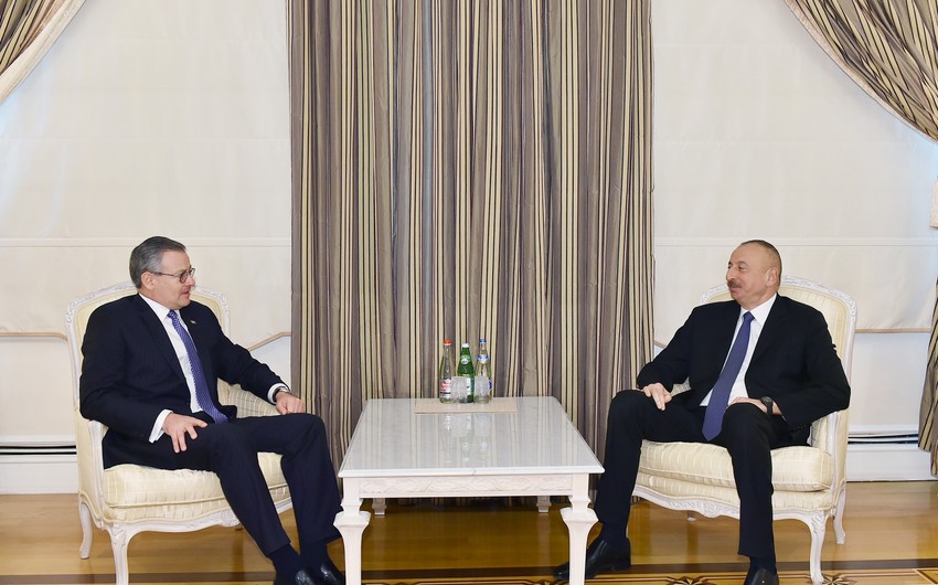 Президент Ильхам Алиев принял министра иностранных дел Республики Коста-Рика