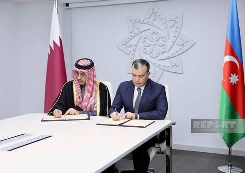 Подписан новый документ относительно развития двусторонних отношений в сфере труда с Катаром