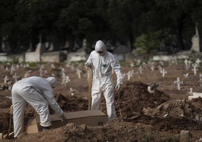 Braziliyada pandemiyadan ölənlərin sayı 154 mini ötdü