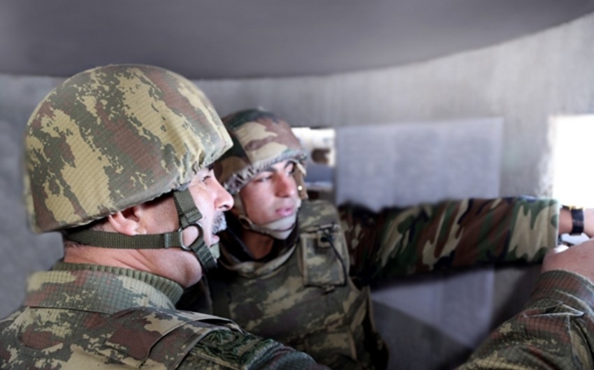Проверена подготовка подразделений, расположенных на передовой линии азербайджанской армии