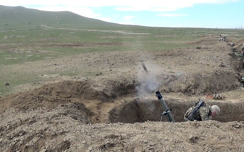 Mortar batteries complete regular stage of live-fire training exercises