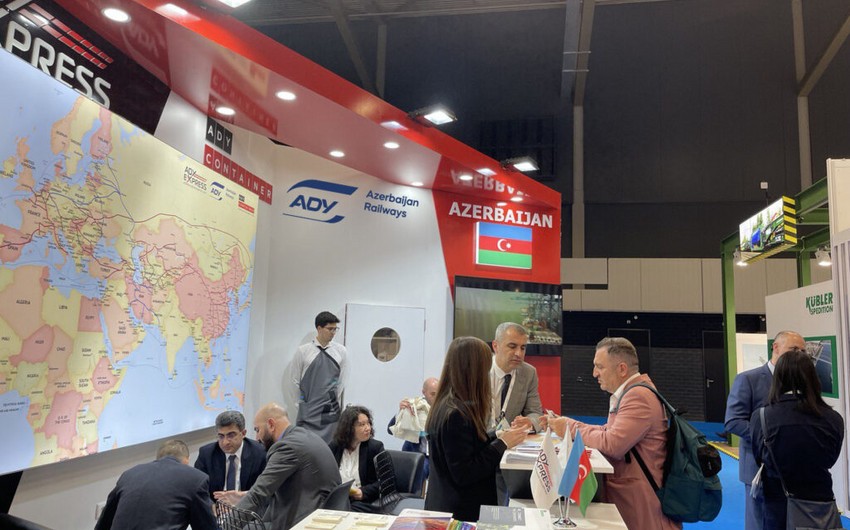 Азербайджанские железнодорожники присоединились к международной выставке транспорта и логистики