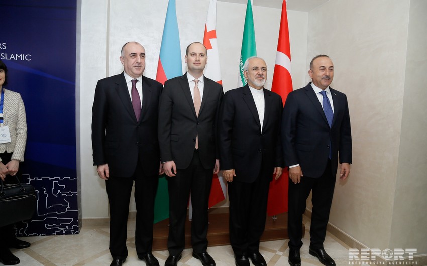 Azerbaijan, Turkey, Iran and Georgia FMs meet in Baku
