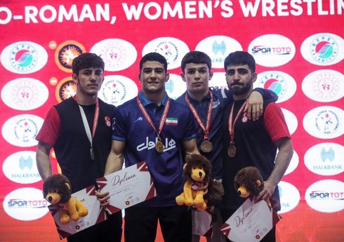 Азербайджанские борцы завоевали 10 медалей на "Турнире чемпионов" в Анталье