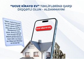 DİN saxta kirayə ev elanları ilə bağlı vətəndaşlara müraciət edib