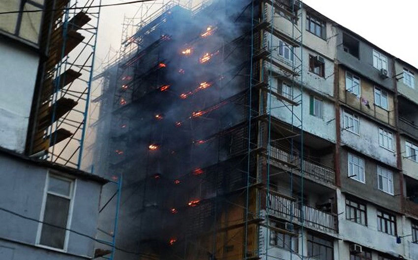 One of the detained due to fire in Khatai residential building dies in prison