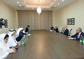 Ilham Aliyev receives UAE Minister of Industry and Advanced Technology