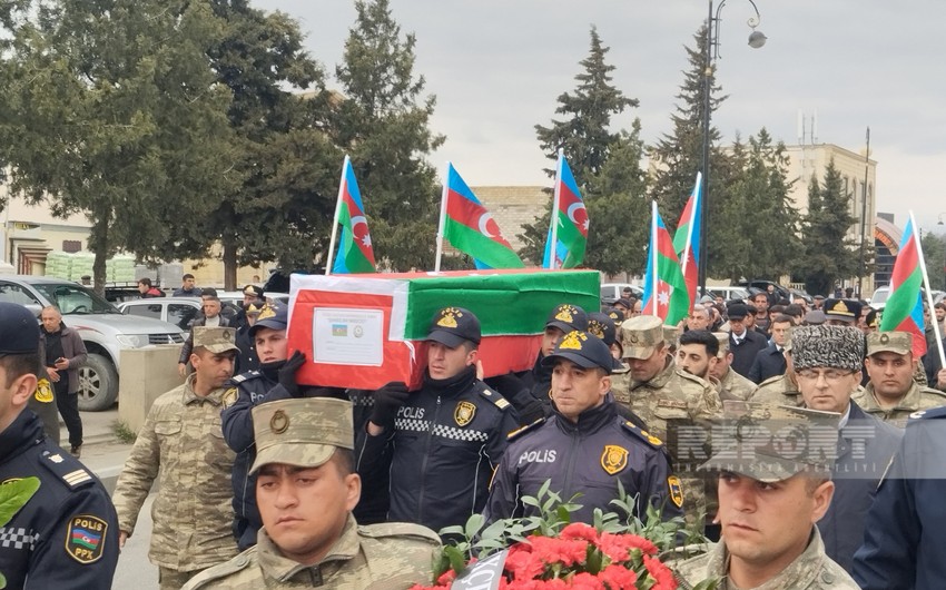 В Губе простились с погибшим в ходе учебных стрельб военнослужащим армии Азербайджана