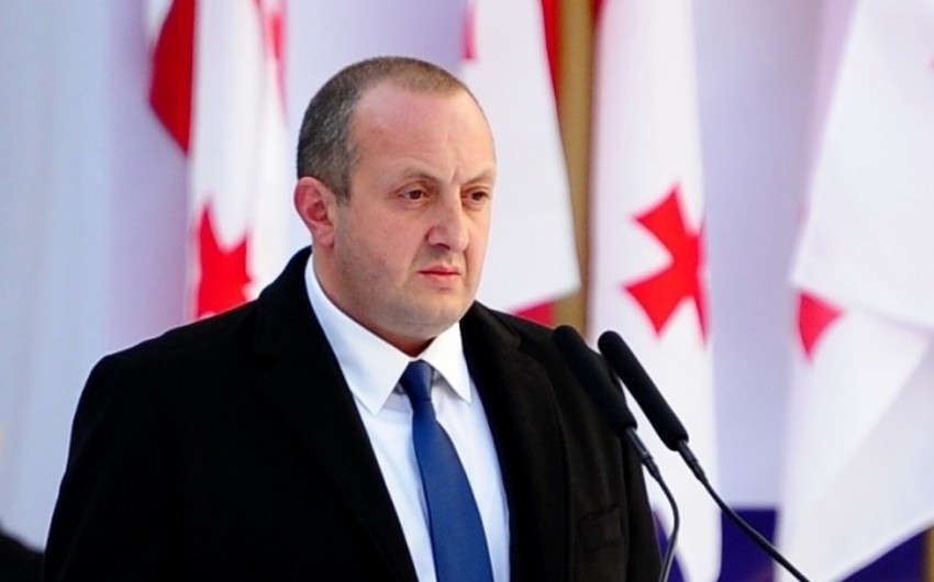 ​Gürcüstan prezidenti bu gün Azərbaycana gələcək