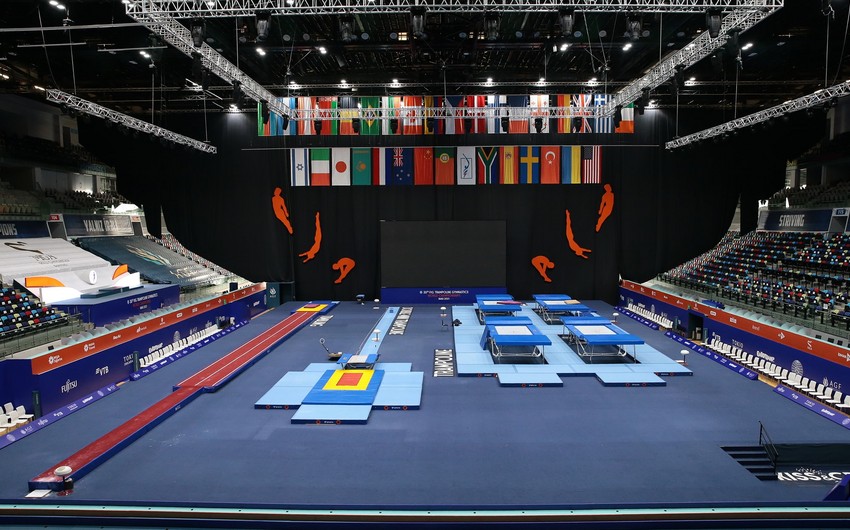 В Баку стартует чемпионат мира по батутной гимнастике