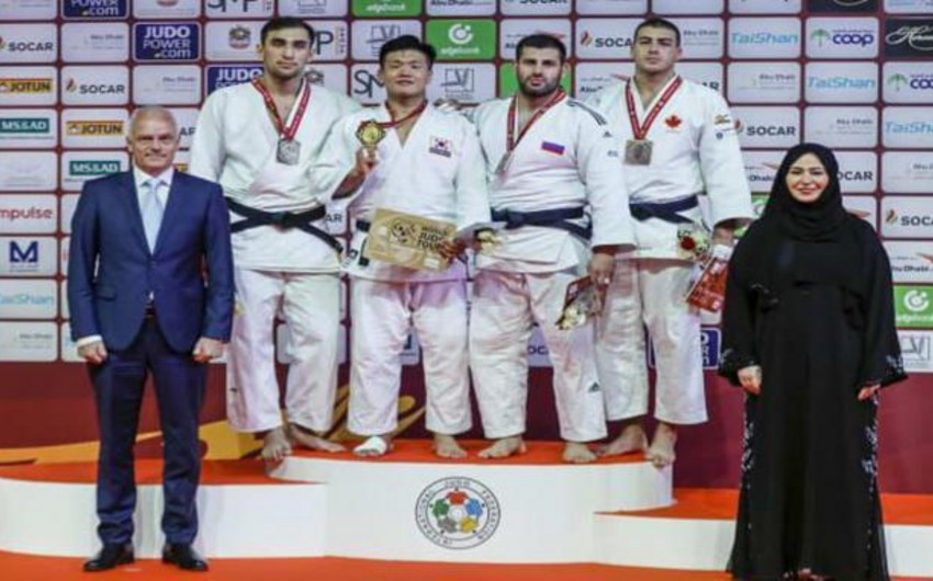 Azərbaycan cüdoçuları Abu Dabidə daha 2 medal qazanıblar