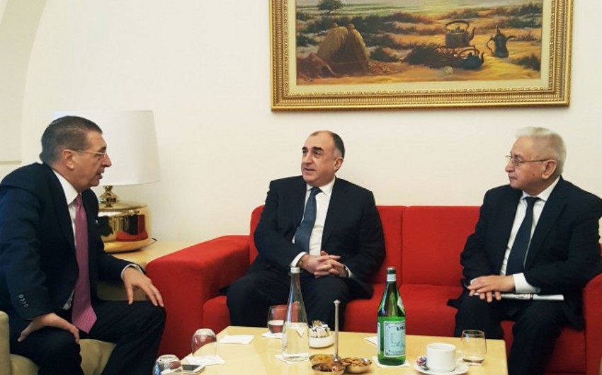 ​Foreign Minister Elmar Mammadyarov met with Srgjan Kerim