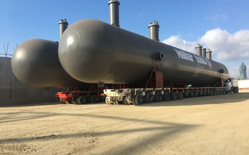 SOCAR: 11 LPG tanks are brought to oil refinery