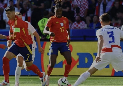 Евро-2024: Стартовал матч между Испанией и Хорватией