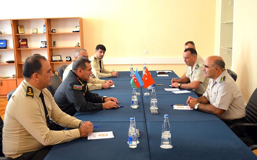 Turkish Armed Forces delegation is paying a visit to Azerbaijan