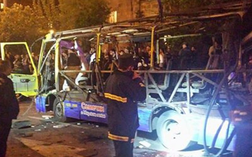 ​Ermənistanın polis rəisi avtobusun partlaması ilə bağlı açıqlama verib