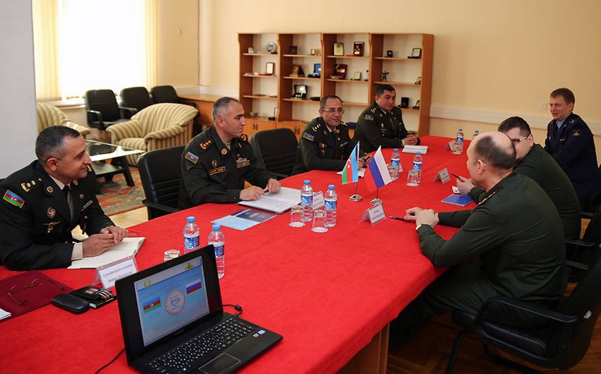 Военные специалисты Азербайджана и России обсудили вопросы химической защиты