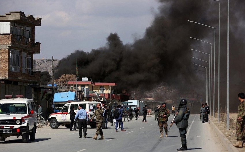 Car explodes at police checkpoint in Kabul