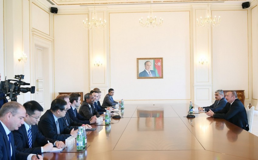 Президент Ильхам Алиев принял членов Совета Правления Азиатского банка развития