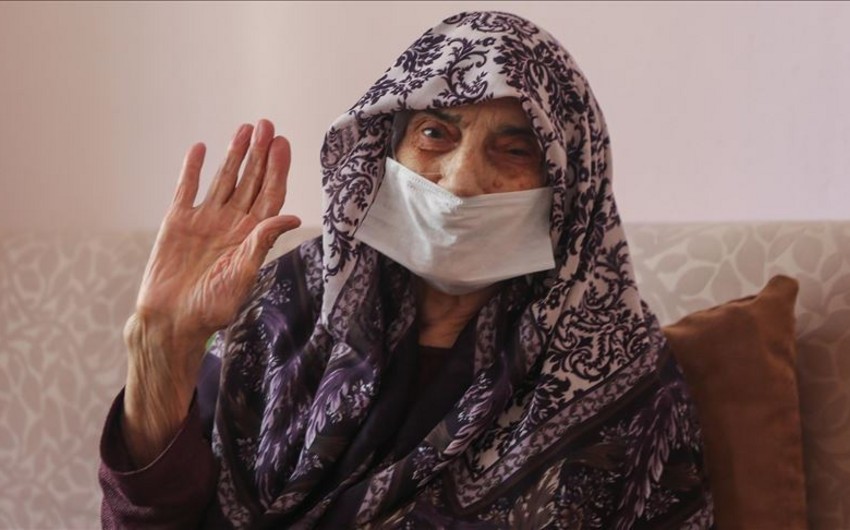Türkiyədə koronavirusa yoluxmuş 107 yaşlı qadın sağaldı - FOTO