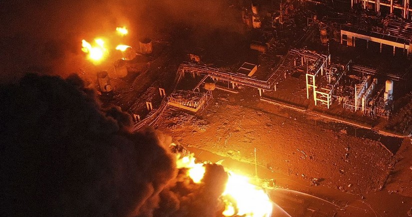 Çində sənaye zonasında baş vermiş partlayış nəticəsində 5 nəfər ölüb
