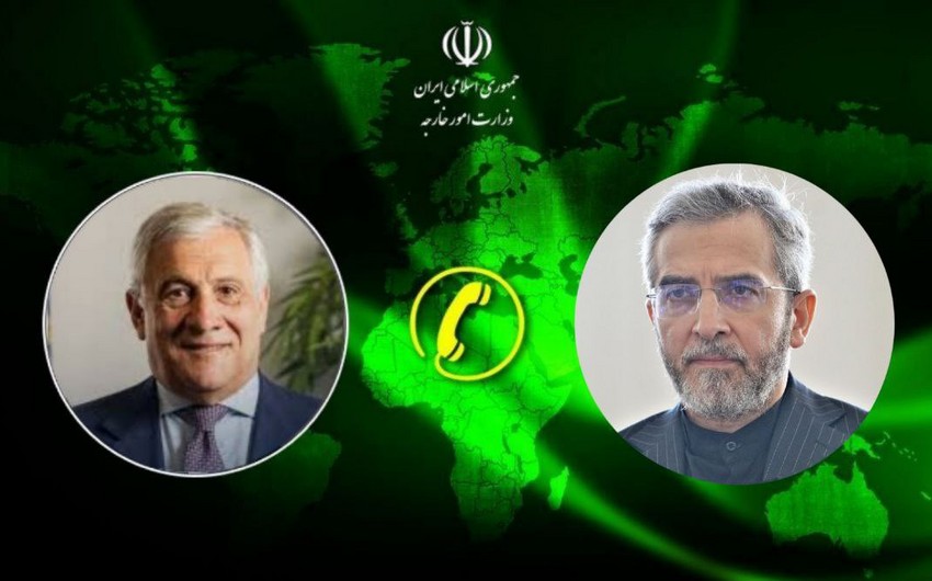 Iran, Italy discuss situation in Middle East