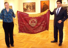 Azerbaijani flags revealed in Russian museums - PHOTO