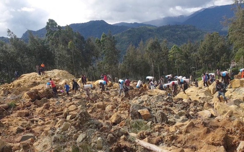 СМИ: При оползне в Папуа-Новой Гвинее пострадали более 4 тыс. человек