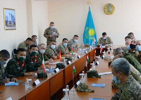 Briefing for participants of Masters of Artillery Fire international contest held
