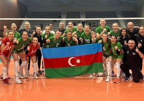 Женская волейбольная сборная Азербайджана проведет очередной матч в рамках Золотой Евролиги