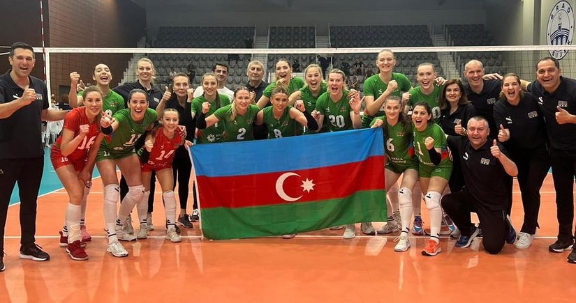 Женская волейбольная сборная Азербайджана проведет очередной матч в рамках Золотой Евролиги