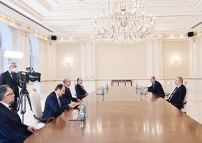 Ilham Aliyev receives Chairman of Council of Higher Education of Turkey