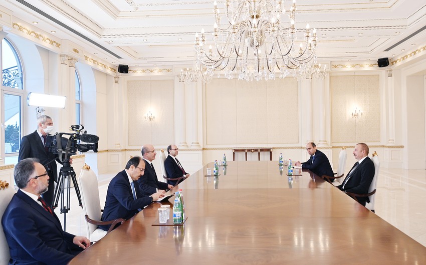 Ilham Aliyev receives Chairman of Council of Higher Education of Turkey