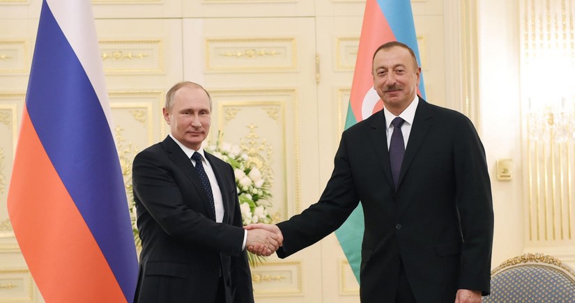 Президенты Азербайджана и России обсудили шаги по дальнейшей стабилизации обстановки в регионе